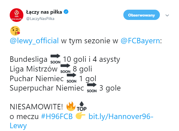 STATYSTYKI Lewandowskiego w tym sezonie